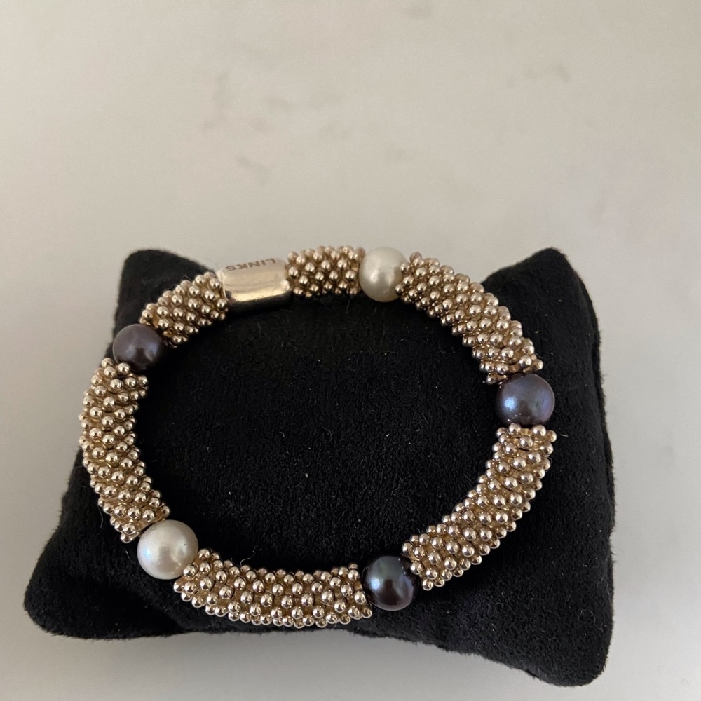 Links of London Sterling Silver Effervescence Star Bracelet, hand assembled